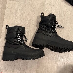rag & bone Black Winter & Rain Boots